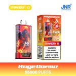 JNR RageGorilla 55000 Puffs Strawberry Ice Disposable Vape (42ml, Dual Mesh, Smart Display)