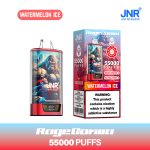 Watermelon Ice JNR RageGorilla 55000 Puffs Disposable Vape | Dual Mesh, Smart Display, 42ml