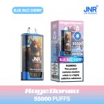 JNR RageGorilla 55000 Puffs Blue Razz Cherry Disposable Vape | Dual Mesh + Smart Display