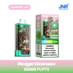 JNR RageGorilla 55000 Puffs Strawberry Kiwi Disposable Vape | Dual Mesh + Smart Display