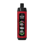 AL FAKHER Crown Bar 20000 Puffs Cherry Fiesta (Cherry) – 20ml, Adjustable Airflow, LED Display