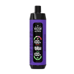 AL FAKHER Crown Bar 20000 Puffs Grape Punch (20ml) – Adjustable Airflow, LED Display, USB‑C Rechargeable