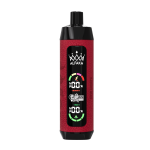 AL FAKHER Crown Bar 20000 Puffs Lush Ice (Watermelon Ice) – LED Display, Adjustable Airflow, 20ml