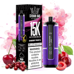 AL FAKHER Hypermax 15000 Puffs Cherry Fiesta – 30ml, 5% Nicotine, Type‑C Rechargeable, Smart Display
