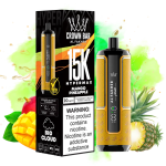 AL FAKHER Hypermax 15000 Puffs Mango Pineapple Disposable Vape | 5% Nicotine, 30ml, Type‑C Rechargeable