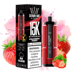 AL FAKHER Hypermax 15000 Puffs Strawberry Punch – 5% Nicotine, 30ml, Type‑C Rechargeable Disposable Vape