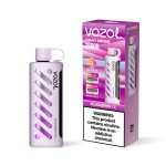 Vozol Gear Shisha 25K Puffs Blackberry Ice Disposable Vape (24ml, 5% Nicotine) – Smart Display, Dual Mesh Coil
