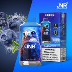 JNR Falcon 16000 Puffs Blue Razz Ice Disposable Vape (22ml, Dual Mesh, Adjustable Airflow)