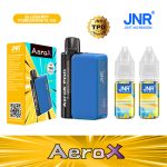 JNR Aero X 32000 Puffs Blueberry Pomegranate Ice – Refillable Pod Vape, 2% Nicotine, Adjustable Airflow (TPD)