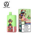 UZY Triple Flavor 60000 Puffs Disposable Vape – Blueberry Raspberry / Strawberry Kiwi / Lemon Lime, 54ml, 850mAh, Type‑C