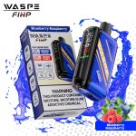 WASPE FW-30000 Disposable Vape (30,000 Puffs) – Blueberry Raspberry | Dual Mesh, LED Display, Adjustable Airflow