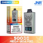 JNR Mega Box Pro 50000 Puffs – Cherry Cola Disposable Vape (32ml, Display, Type‑C Rechargeable)