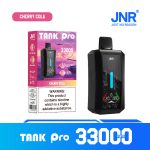 JNR TANK PRO Cherry Cola Disposable Vape 33000 Puffs | Dual Mesh, 28ml, LED Display