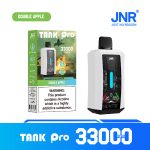 JNR TANK PRO 33000 Puffs Double Apple Disposable Vape (28ml, Dual Mesh, LED Display, Type‑C)