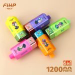 FIHP 6-in-1 Disposable Vape 120000 Puffs (64ml) | Rainbow Candy, Cherry Cola Ice, Love 666, Mango Ice, Blueberry Cotton Candy, Peach Ice