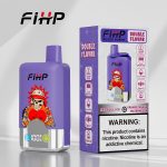 FIHP Double Flavor 40000 Puffs Disposable Vape – Orange Mango Watermelon & Red Bull Ice | Dual Mesh, 36ml, Type‑C