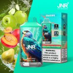 JNR Falcon 16000 Puffs Disposable Vape – Green Apple Peach Pear (22ml, Dual Mesh, Adjustable Airflow)