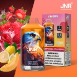 JNR Falcon 16000 Puffs Hubba Bubba Strawberry Disposable Vape (22ml, Dual Mesh, Adjustable Airflow)
