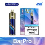 JNR BarPro 10000 Puffs Blueberry Pomegranate Ice – Rechargeable Prefilled Vape (12ml, Mesh Coil)