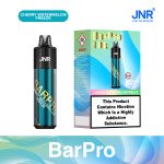 JNR BarPro 10000 Puffs Cherry Watermelon Freeze – Rechargeable Prefilled Disposable Vape (12ml, Mesh Coil, RGB)