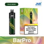 JNR BarPro 10000 Puffs Peach Berry (12ml, Rechargeable, Mesh Coil, 0/2/5% Nicotine)