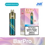 JNR BarPro 10000 Puffs Summer Peach Ice Disposable Vape (12ml, Rechargeable, 0/2/5% Nicotine)