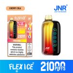 JNR FLEX ICE 21000 Puffs Cherry Cola Disposable Vape with Adjustable Ice Control (LED Touchscreen)