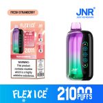JNR FLEX ICE 21000 Puffs Fresh Strawberry Disposable Vape – Adjustable Ice Control, Dual Mesh, 26ml, Type‑C Rechargeable