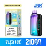 JNR FLEX ICE 21000 Puffs Kiwi Passion Fruit Guava Disposable Vape – Adjustable Ice Control, Dual Mesh, 26ml, 1000mAh Type‑C