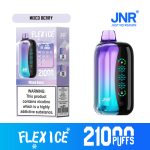 JNR FLEX ICE 21000 Puffs Mixed Berries Disposable Vape with Adjustable Ice Control & Touch Display