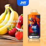 JNR Falcon-X 18000 Puffs Strawberry Banana Disposable Vape (24ml, Rechargeable 950mAh, Dual Mesh, Adjustable Airflow)
