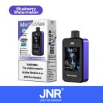JNR Media Max 40000 Puffs Blueberry Watermelon | Smart Display Disposable Vape (2%/5% Nicotine)
