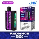 JNR Radiance 31000 Puffs Disposable Vape (Rechargeable) – Blue Razz Cherry, 28ml, Dual Mesh, Smart Display