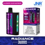 JNR Radiance 31000 Puffs Disposable Vape (Rechargeable) – Blueberry Sour Raspberry, 28ml, Dual Mesh, LED Display