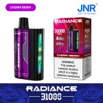 JNR Radiance 31000 Puffs Disposable Vape (Cherry Berry) – Dual Mesh, 28ml, LED Display, Type‑C Rechargeable