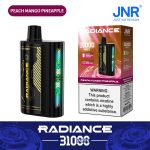 JNR Radiance 31000 Puffs Disposable Vape – Peach Mango Pineapple | Dual Mesh, 28ml, Type‑C