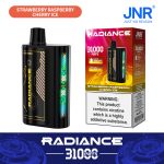 JNR Radiance 31000 Puffs Disposable Vape – Strawberry Raspberry Cherry Ice | Dual Mesh, 28ml, LED Display, Type‑C