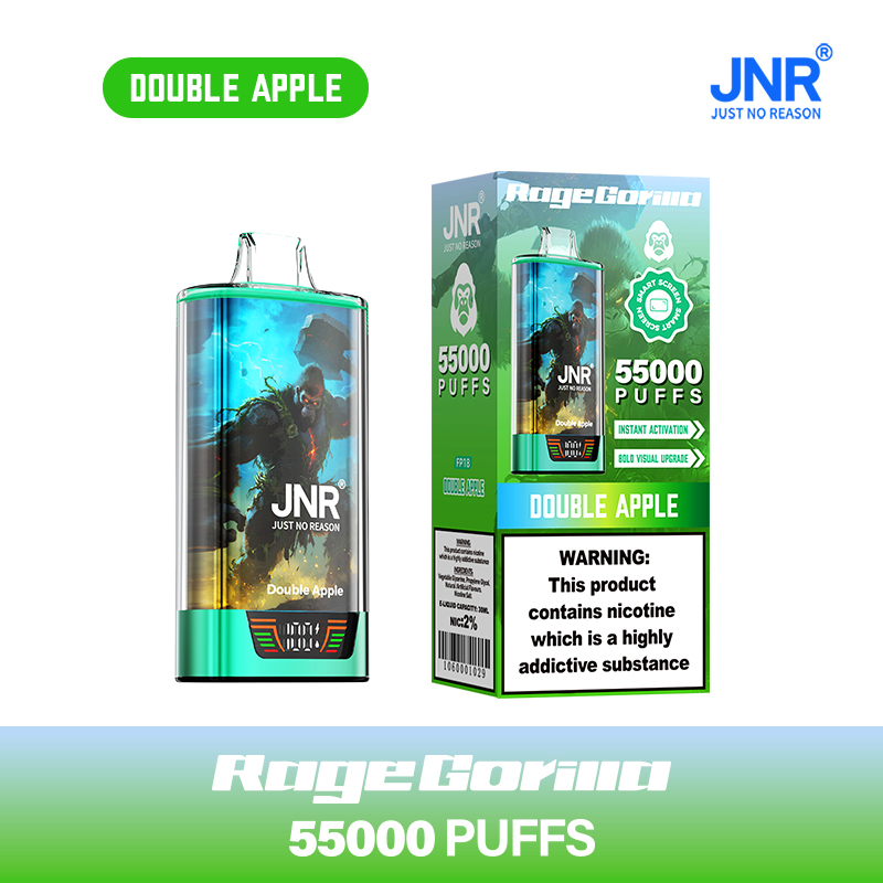 Double Apple | JNR RageGorilla 55000 Puffs