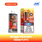 JNR RageGorilla 55000 Puffs Strawberry Banana Disposable Vape (42ml, Dual Mesh, Smart Display)