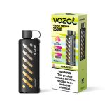Vozol Gear Shisha 25K Puffs Lemon Mint Disposable Vape (24ml, 5% Nicotine) | Smart Display + Type‑C Rechargeable