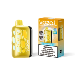 Vozol Rave 40000 Puffs Mango Ice Disposable Vape (5% Nic) – Dual Mesh, Touchscreen, Adjustable Airflow