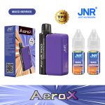 JNR Aero X 32000 Puffs Mixed Berries Ice – Refillable Pod Vape, 2% Nicotine, Adjustable Airflow