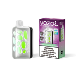 Vozol Rave 40000 Puffs Peach Raspberry Lemonade (5% Nic) – Dual Mesh, Adjustable Airflow, RGB Display