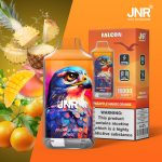 JNR Falcon 16000 Puffs Pineapple Mango Orange – Crystal Disposable Vape (22ml, Adjustable Airflow)