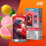 JNR Falcon 16000 Puffs Pink Lemon Disposable Vape (22ml, Dual Mesh, Adjustable Airflow)