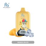 RandM Tornado 12000 Puffs Mango On Ice Disposable Vape (20ml, 850mAh, LED Display)