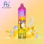 RandM Tornado 15000 Puffs Banana Ice Disposable Vape (25ml) – Mesh Coil, Display, Adjustable Airflow