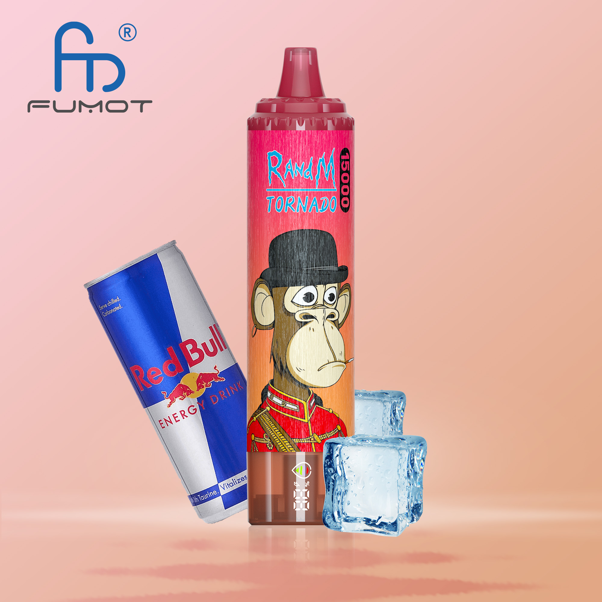 Randm Tornado 15000 Puffs-Red Energy Ice