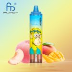 RandM Tornado 15000 Puffs Peach Mango Disposable Vape (25ml, 850mAh, Adjustable Airflow)