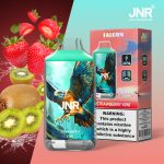JNR Falcon 16000 Puffs Strawberry Kiwi Disposable Vape (22ml, Dual Mesh, Adjustable Airflow)